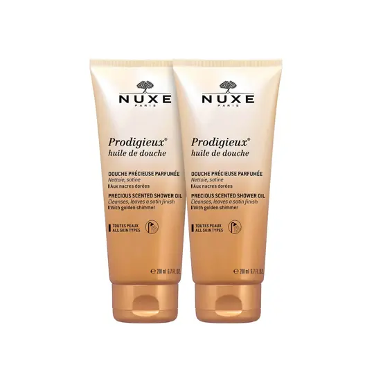 Nuxe Prodigieux Huile de douche Lot de 2 x 200 ml