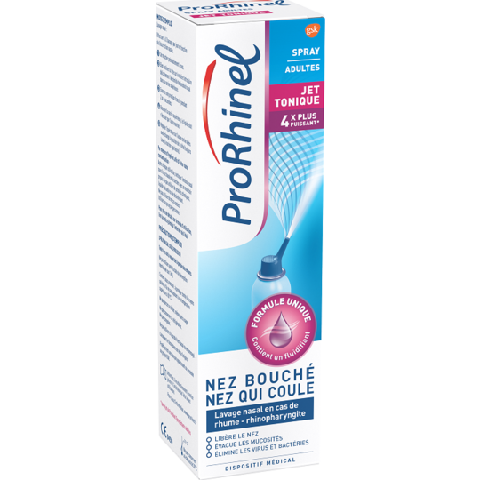 PRORHINEL - Spray Nasal Adultes Jet Tonique - 100 ml