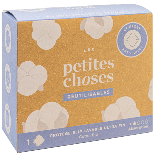 Protège-Slip Lavable Ultra Fin - Coton Bio