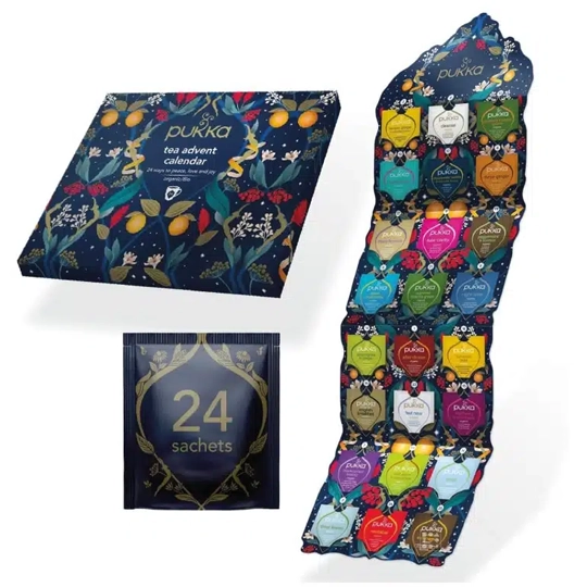Pukka Calendrier de l’Avent Thés & Infusions 24 sachets bio à découvrir