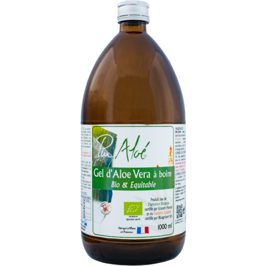 PUR ALOE - Gel d'Aloé Vera à Boire Bio - 1 l