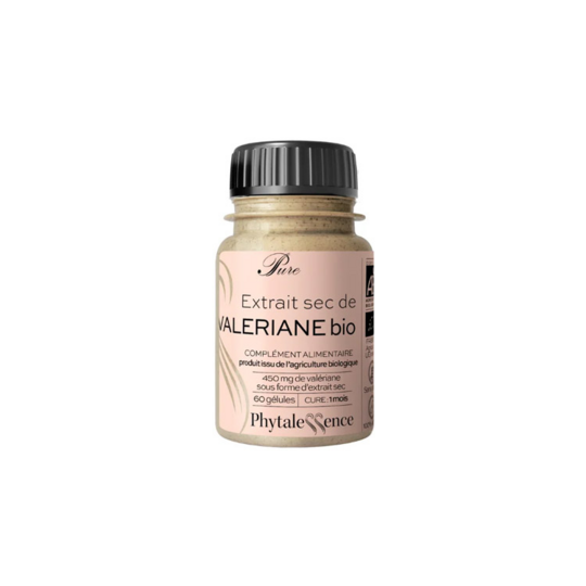 Phytalessence Pure Extrait sec de Valériane BIO 60 gélules