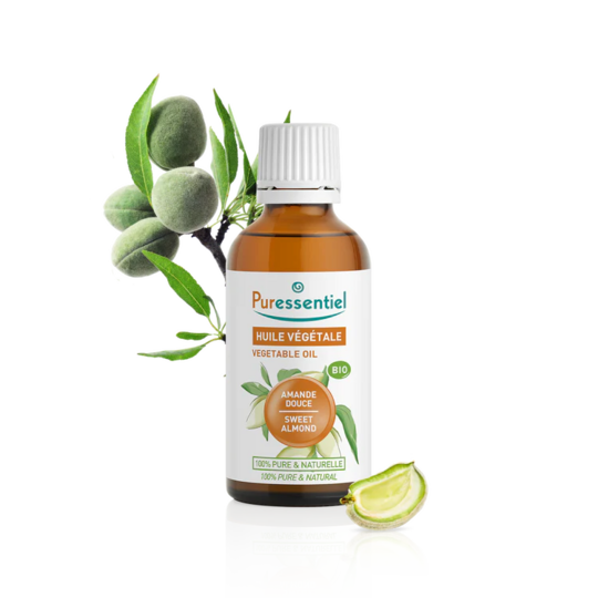 Puressentiel Huile Végétale BIO Amande Douce 50 ml
