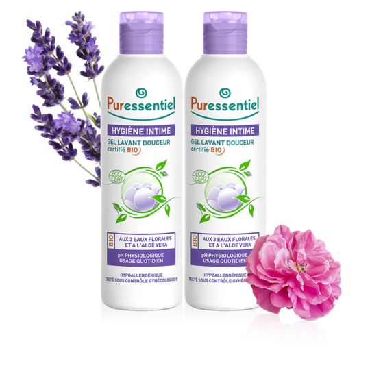Puressentiel Duo Gel Lavant Douceur Hygiène Intime 2 x 250 ml