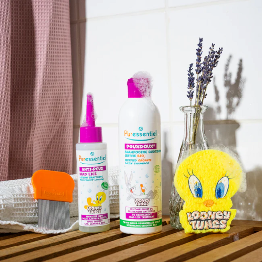 Puressentiel Coffret Looney Tunes pour Traitement Complet Anti-Poux