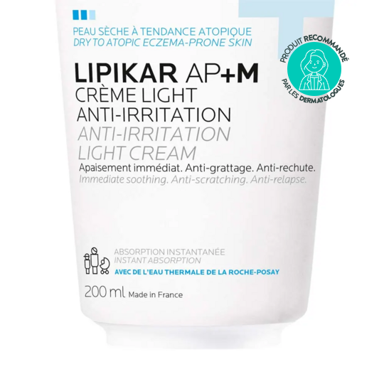 La Roche-Posay Lipikar AP+Max Crème relipidante peaux atopiques 200 ml