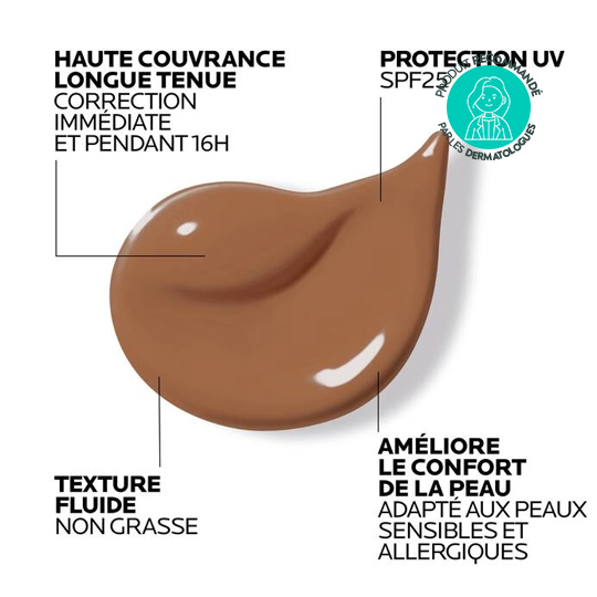 La Roche-Posay Fond de Teint Toleriane Fluide Correcteur n° 16