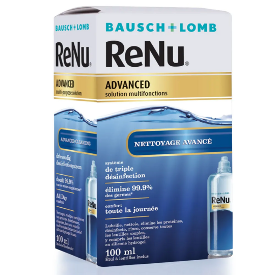 Bausch & Lomb ReNu Advanced Solution Multifonctions 100 ml