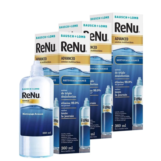 Bausch & Lomb ReNu Advanced 3 x 360 ml