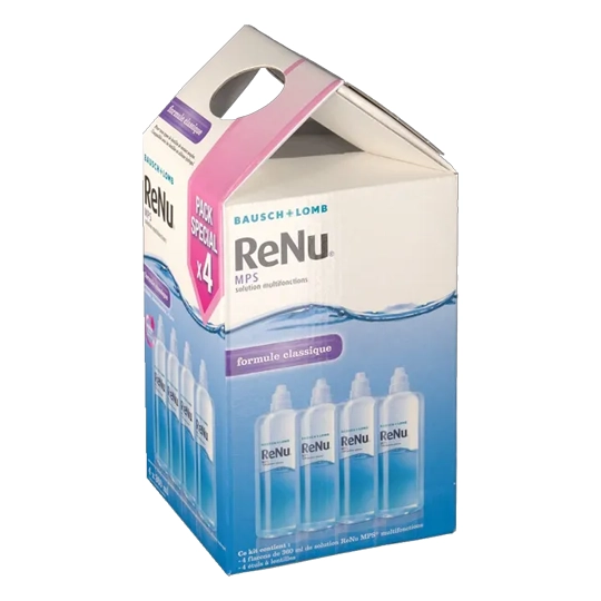 Renu MPS Solution Multifonctions Lentilles Souples Eco Pack 4 x 360 ml