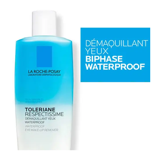 La Roche-Posay Toleriane Respectissime Démaquillant Yeux Waterproof 125 ml