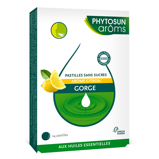 Pastilles Sans Sucres Citron - 24 pastilles