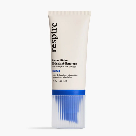 Respire Crème riche hydratant-barrière 50 ml – crème hydratante visage peaux sèches