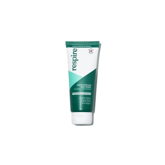 Respire Dentifrice fraîcheur intense 75 ml – dentifrice menthe fraîche