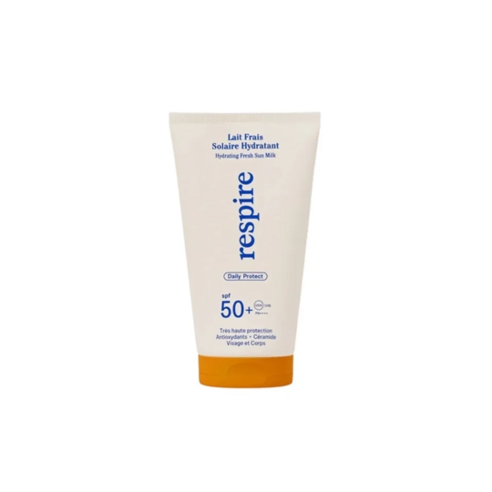 Respire Lait frais solaire hydratant SPF50+ 150 ml – très haute protection solaire