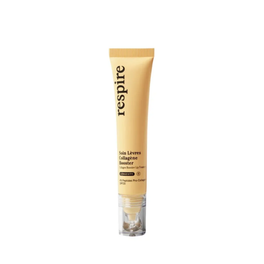 Respire Soin lèvres collagène booster SPF20 15 ml — baume repulpant hydratant