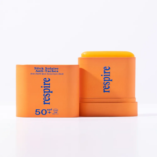 Respire Stick Solaire Anti-taches SPF50+ 15 g — stick solaire anti-taches visage très haute protection