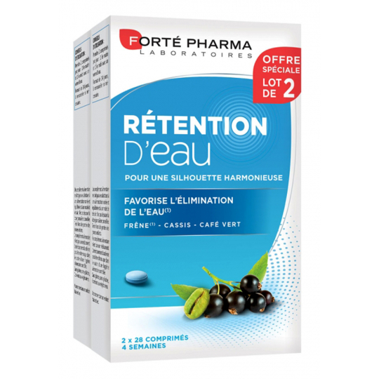 Rétention d'Eau - Élimination - Lot de 2 x 28 comprimés