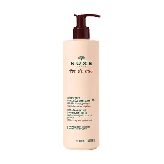 Nuxe Rêve de Miel Crème Corps Ultra-Réconfortante 48H 400 ml