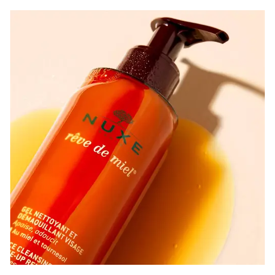 Nuxe Rêve de Miel Gel Nettoyant et Démaquillant Visage 200 ml