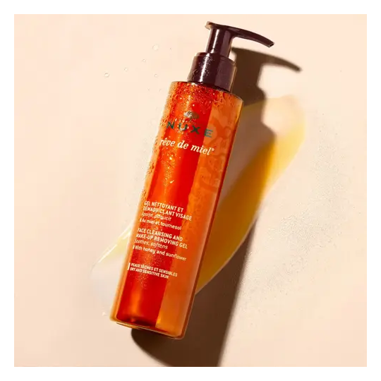 Nuxe Rêve de Miel Gel Nettoyant et Démaquillant Visage 200 ml