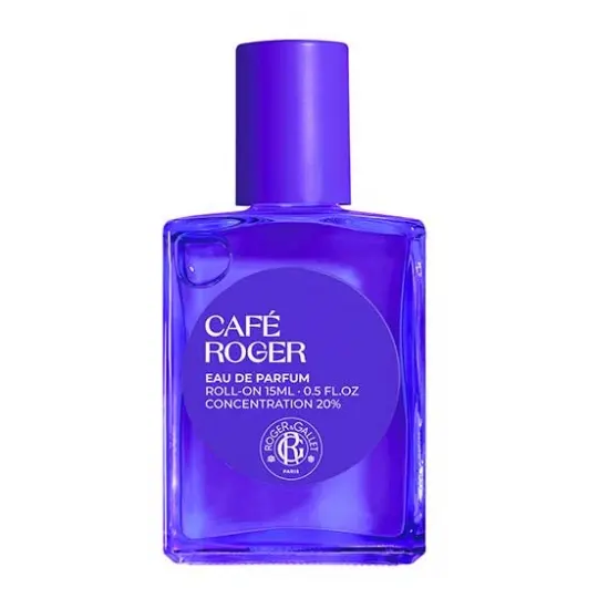 Roger & Gallet Café Roger eau de parfum roll-on 15 ml — fragrance gourmande café latte et santal