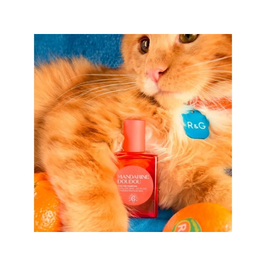 Roger & Gallet eau de parfum roll-on Mandarine Doudou 15 ml — fragrance douce fruitée et gourmande