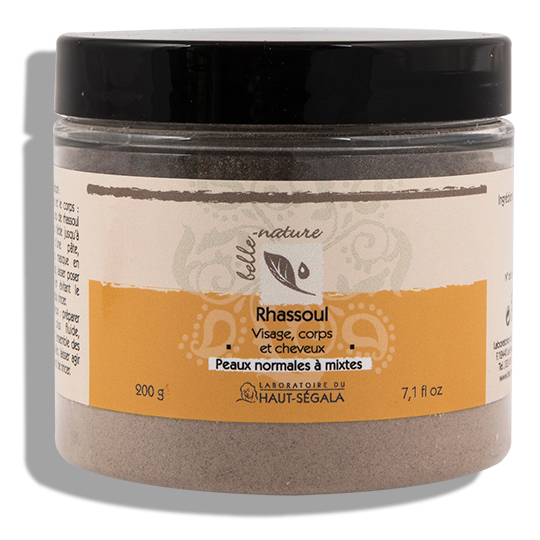 Rhassoul - Argile minérale - Soins Corporels et Capillaires - 200 g