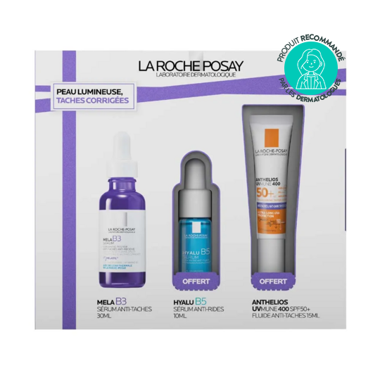 La Roche-Posay Mela B3 Coffret Sérum Peau lumineuse et taches corrigées — Anti-taches & éclat