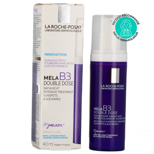 La Roche-Posay Mela B3 double dose 40 ml — soin intensif anti-taches et fermeté