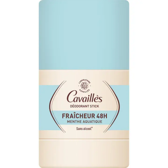 Cavaillès déodorant stick fraîcheur 48h 50g — protection anti-odeurs durable