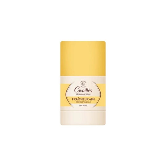 Cavaillès Déodorant stick mimosa vanillé 50 g – déodorant fraîcheur 48h