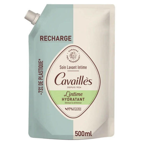 Cavaillès Soin Lavant Intime Eco-Recharge 500 mL