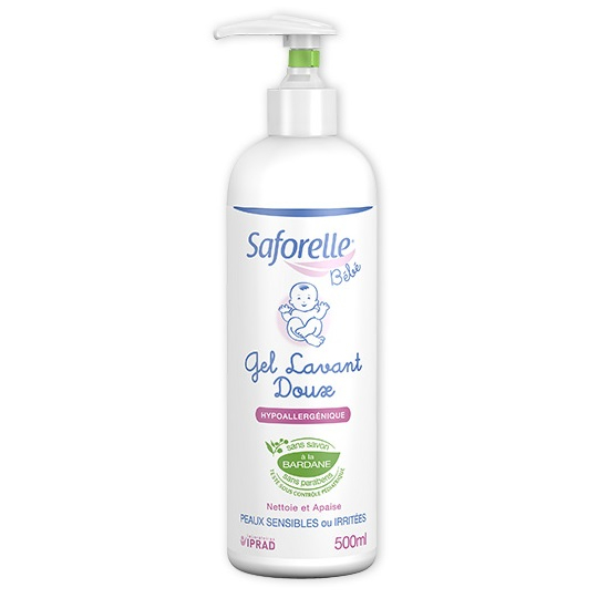 SAFORELLE Gel Lavant Doux Bébé - 500 ml