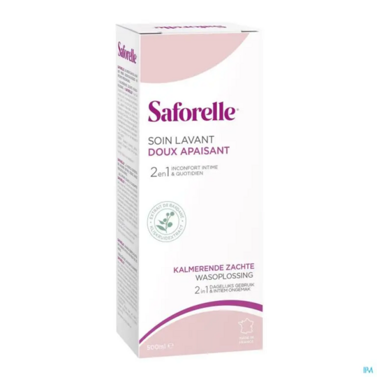 Saforelle Soin Lavant Doux Intime et Corporelle 500 ml