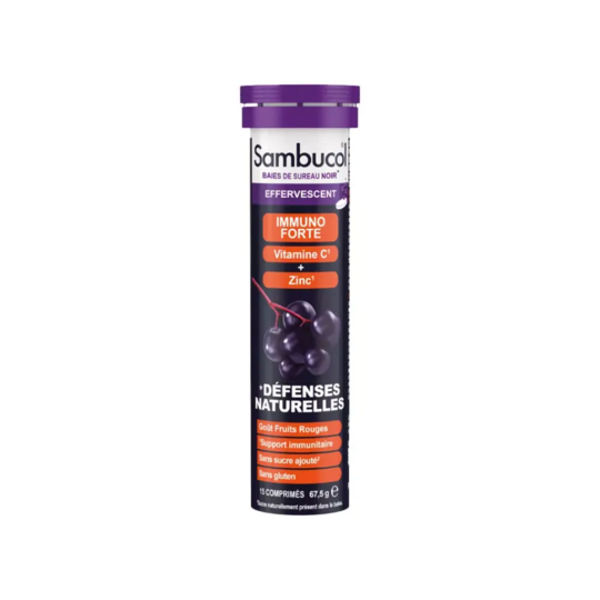 Sambucol Immuno Forte 15 comprimés effervescents