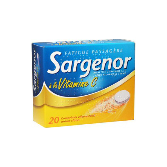 Sargenor Vitamine C Fatigue - 20 comprimés