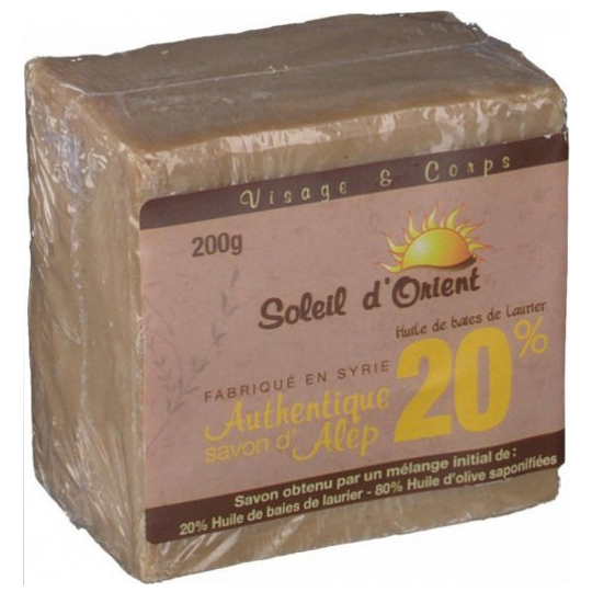 Savon d'Alep 12% Soleil d'Orient - 200 g