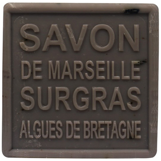 Savon de Marseille Surgras Solide aux Algues de Bretagne - 100 g