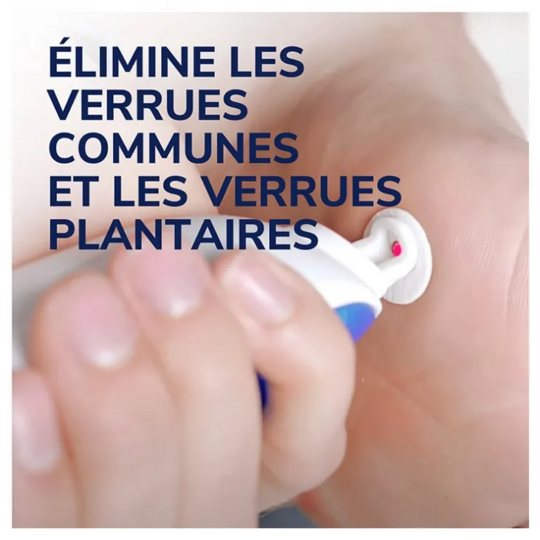 Scholl Traitement verrues pieds et mains cryothérapie — kit applicateur ciblé patchs de protection