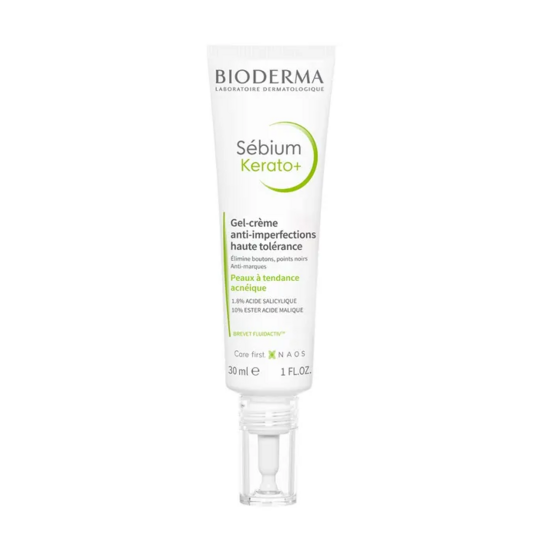 Bioderma Sebium Kerato+ Gel-Crème anti-imperfections boutons et points noirs 30 ml