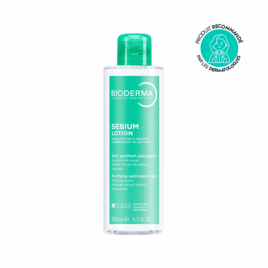 Bioderma Sébium Lotion Soin Purifiant 200ml peau grasse et imperfections