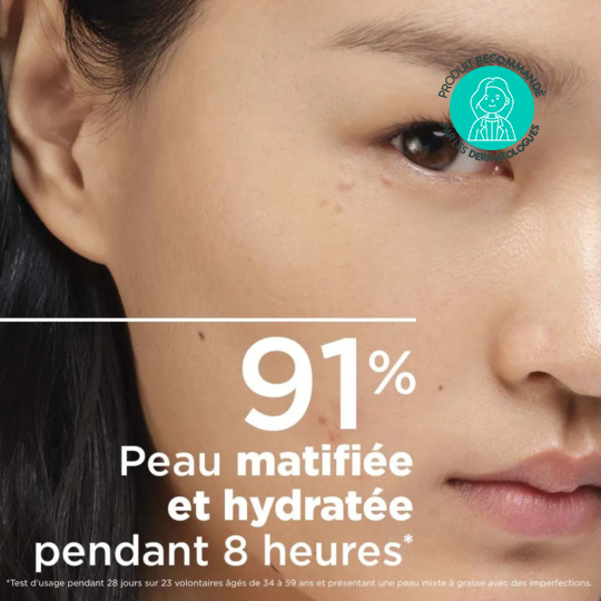 Bioderma Sébium Mat Control soin anti-brillance 12h peaux mixtes grasses — 30 ml