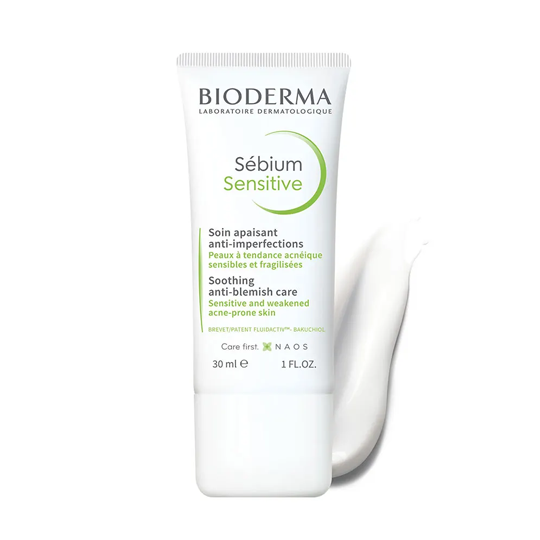 Bioderma Sébium Sensitive Soin Apaisant Anti-Imperfections Peaux à tendance Acnéique 30ml