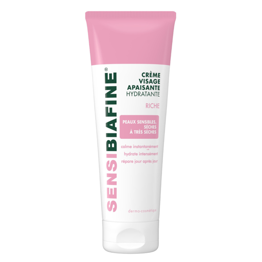 SENSIBIAFINE Crème Visage Apaisante Hydratante Riche - 50 ml