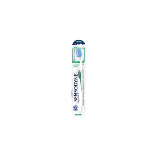 Sensodyne Brosse à dents soin et précision medium – brosse à dents dents sensibles