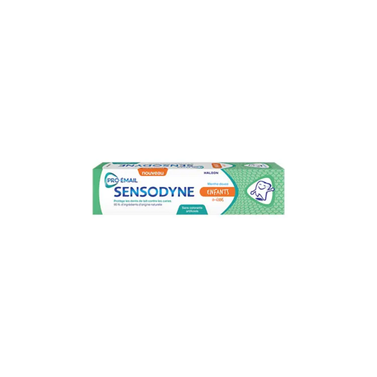 Sensodyne Pro-Email enfants 50 ml – dentifrice anti-caries