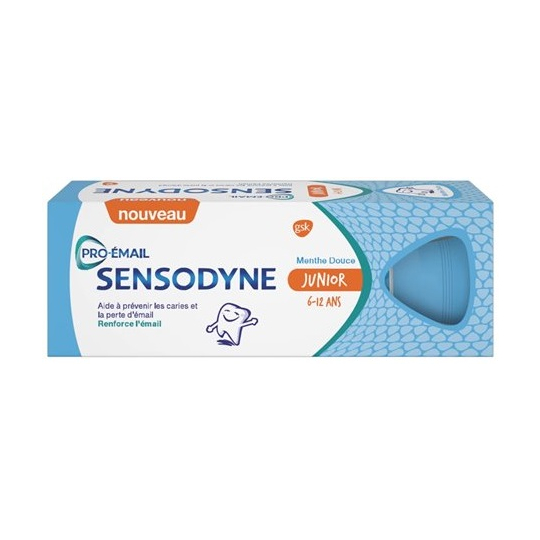 SENSODYNE Dentifrice Pro-Email JUNIOR Menthe Douce - 50 ml