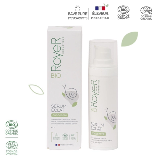 Royer Cosmétique Sérum à la Bave d'Escargot BIO 30 ml