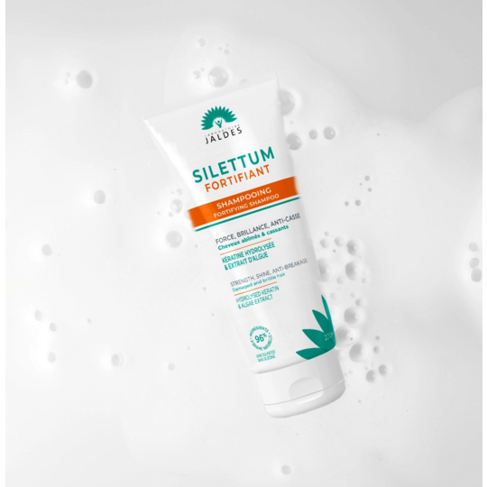 Jaldes Silettum Shampooing Fortifiant 200 ml – Shampooing fortifiant pour cheveux abîmés et cassants